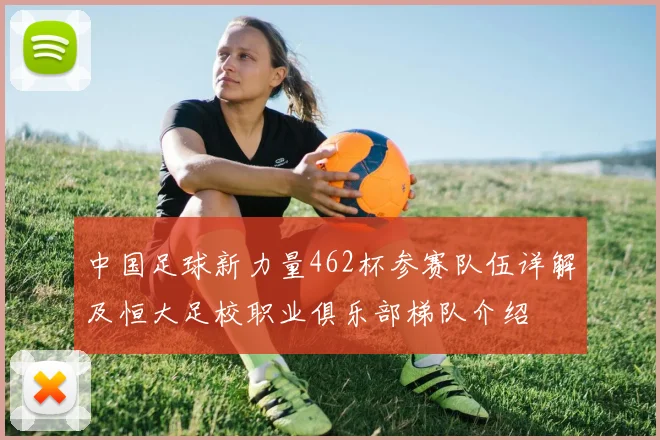 中国足球新力量462杯参赛队伍详解及恒大足校职业俱乐部梯队介绍